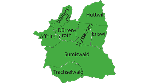 Verteilungsgebiet Anzeiger Trachselwald